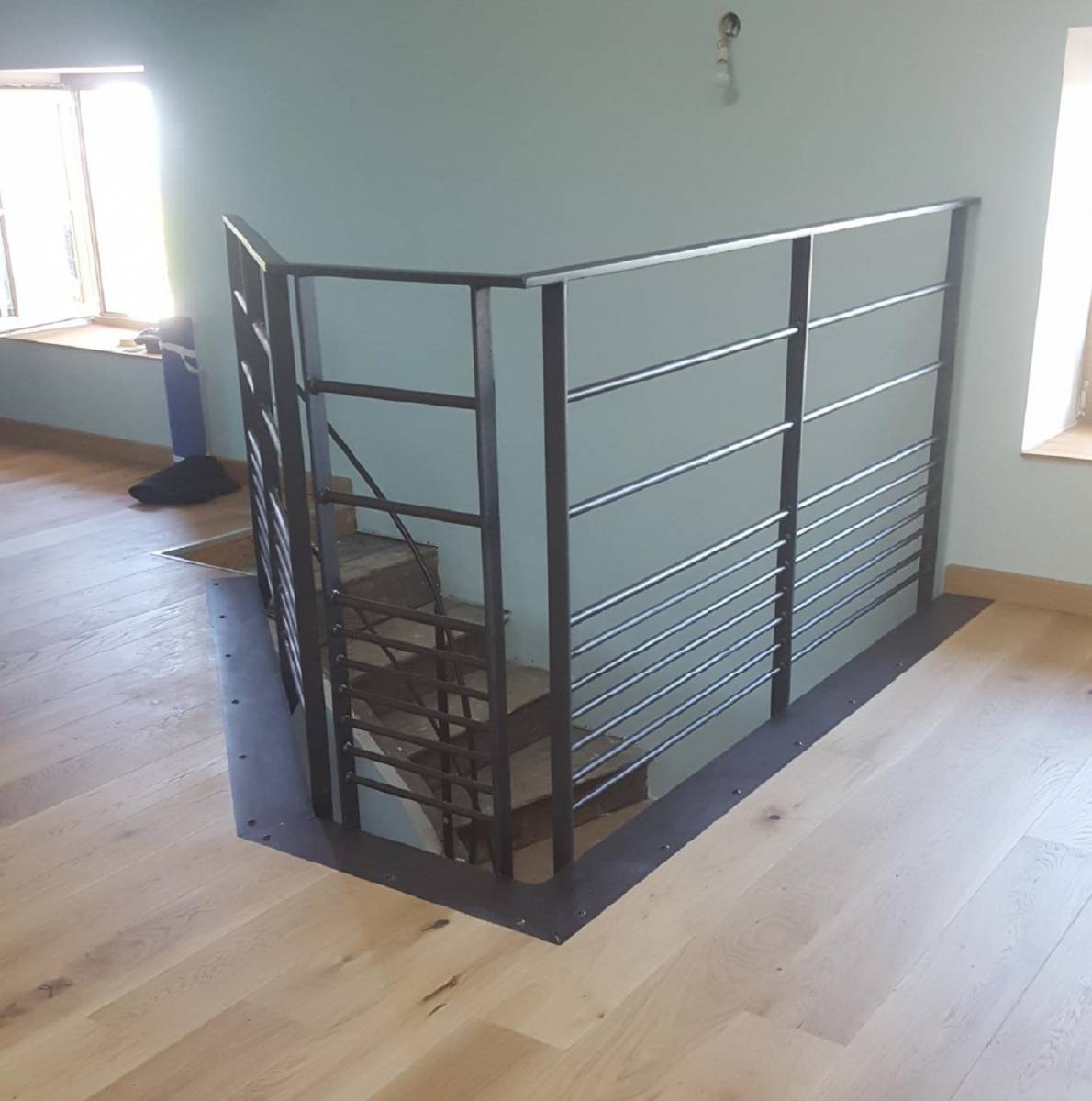 Fabrication de garde-corps en aluminium pour balcon ou mezzanine Dardilly