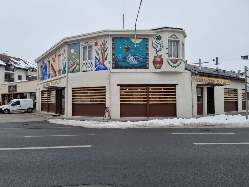Réaménagement d'une Boulangerie Pâtisserie Salon de thé en haute Savoie 74