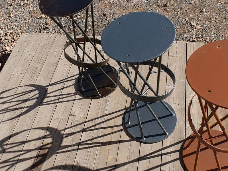 création de tabouret en métal villefranche sur saone