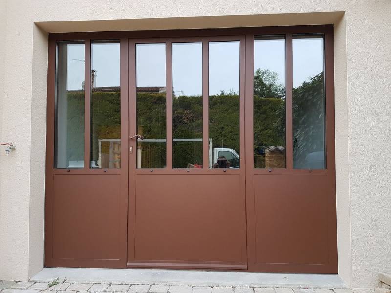 Métallerie fabricant de verrière sur mesure en acier verre sur l'Arbresle