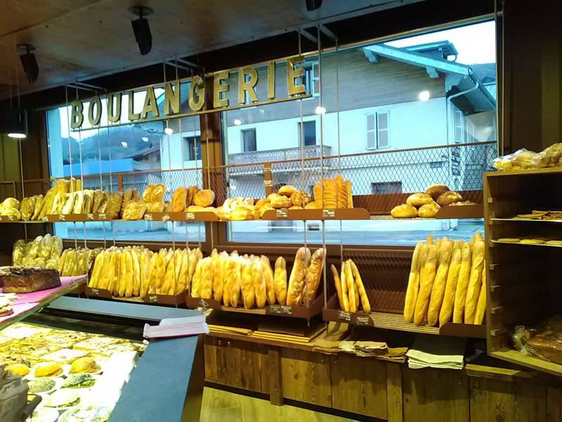 Réaménagement d'une Boulangerie Pâtisserie Salon de thé en haute Savoie 74
