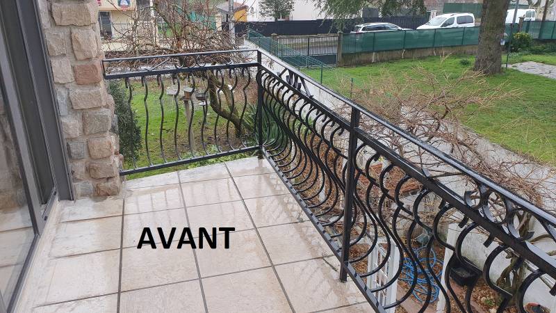 Rénovation et modernisation d'un balcon à Albigny sur Saône