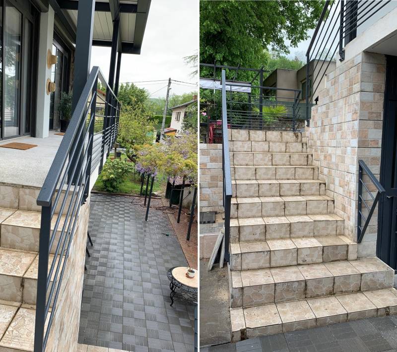 Rénovation et modernisation d'un balcon à Albigny sur Saône