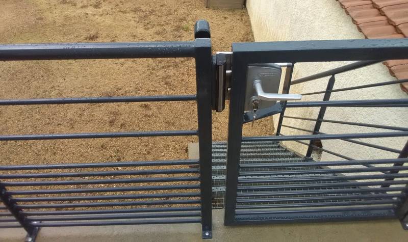 Création d'un garde-corps de terrasse à Saint Nizier d'Azergues