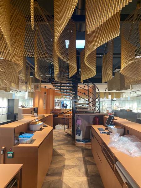 Aménagement d'une bijouterie entre l'est de la région lyonnaise et Chambéry