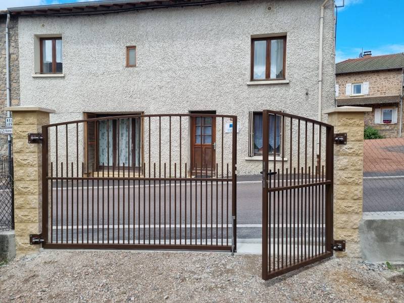 Création d'un portail non motorisé 1 tiers 2 tiers à Ranchal