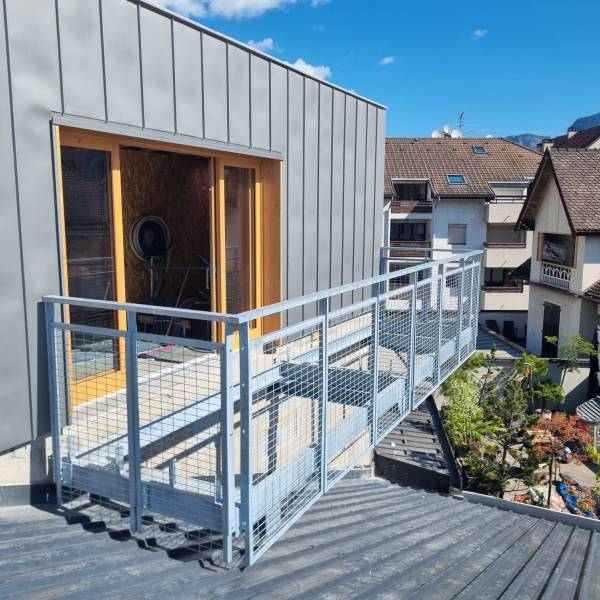 Réalisation d'une surélévation de balcon sur mesure à Sallanches (74700)