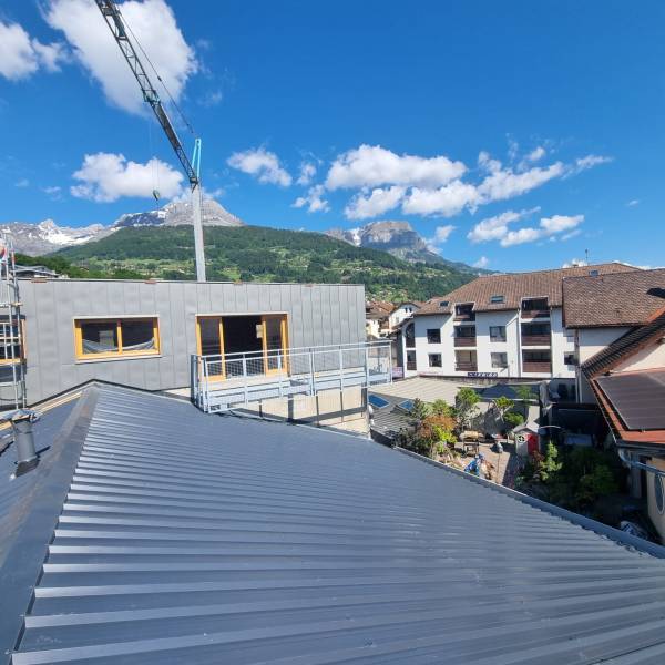 Réalisation d'une surélévation de balcon sur mesure à Sallanches (74700)