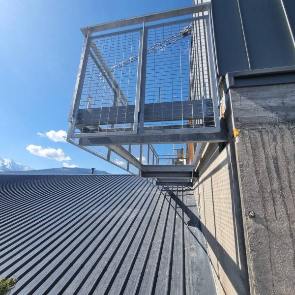 Réalisation d'une surélévation de balcon sur mesure à Sallanches (74700)