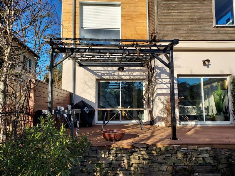 Pergola acier sur mesure fabrication française ASMT Design