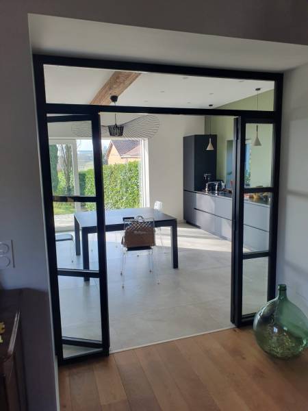 Structure acier à ailettes – verrière haut de gamme