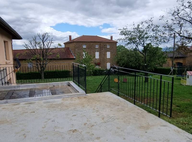 Conception d'un garde-corps style ancien, sur mesure à Moiré